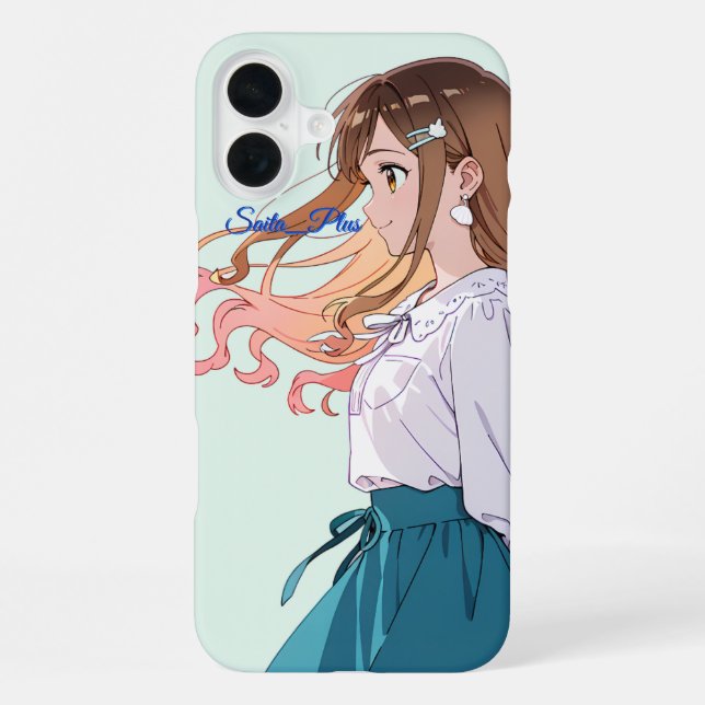 47_Plus – Anime Character Series iPhone Case (Back)