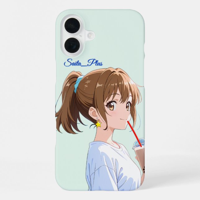 47_Plus – Anime Character Series iPhone Case (Back)