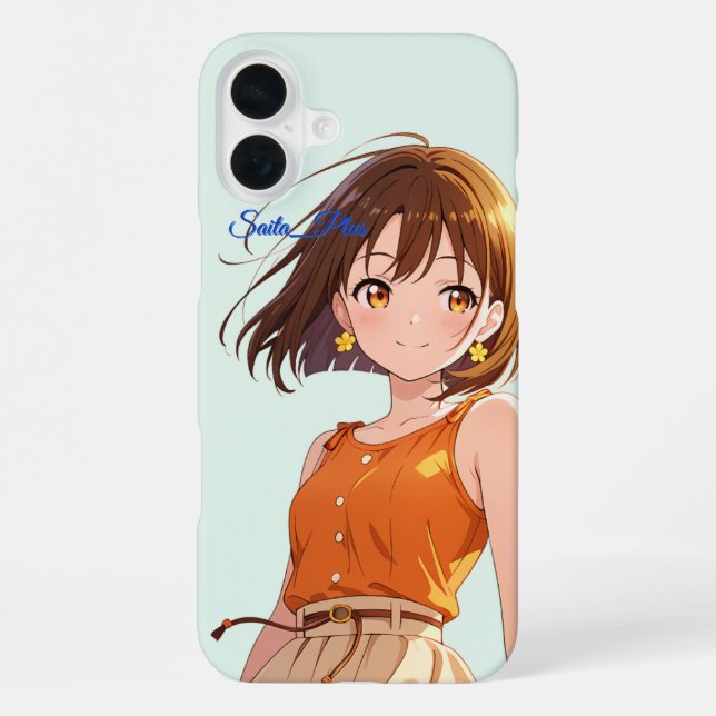 47_Plus – Anime Character Series iPhone Case (Back)