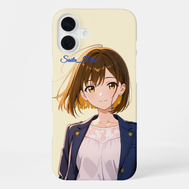 47_Plus – Anime Character Series iPhone Case (Back)