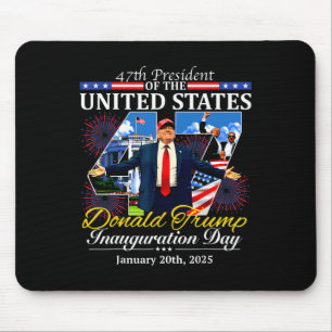47 President Donald Trump Inauguration Day 2025 Me Mouse Mat