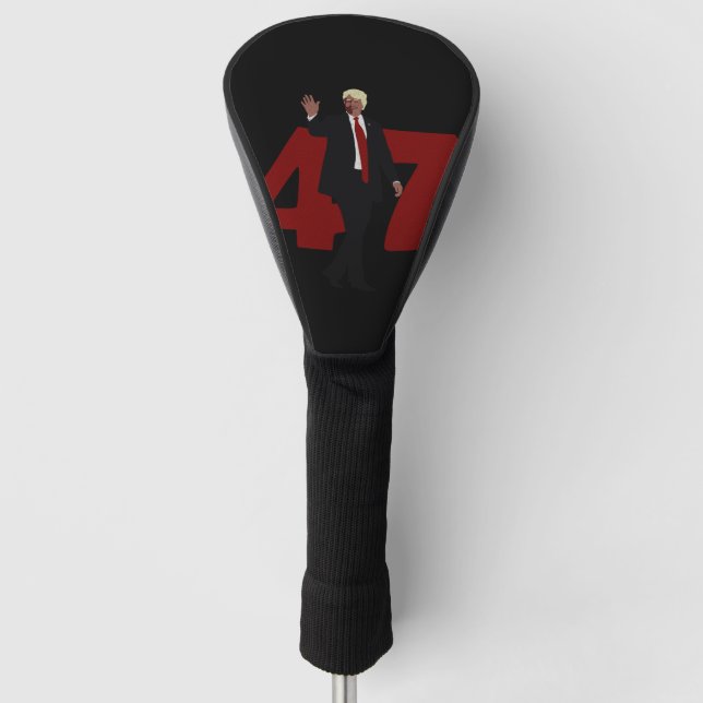 47 TRUMP 2024 GOLF HEAD COVER (Front)