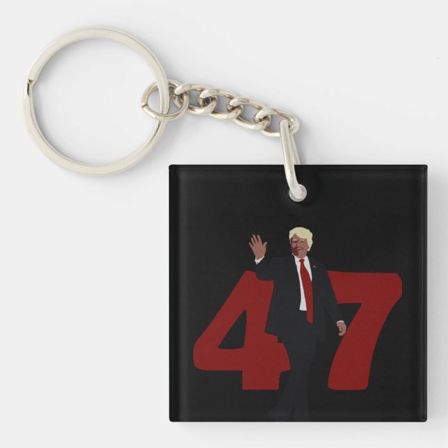 47 TRUMP 2024 KEY RING (Front)
