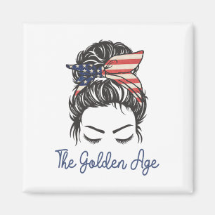 47 Trump Golden Age Inauguration Usa America Patri Magnet