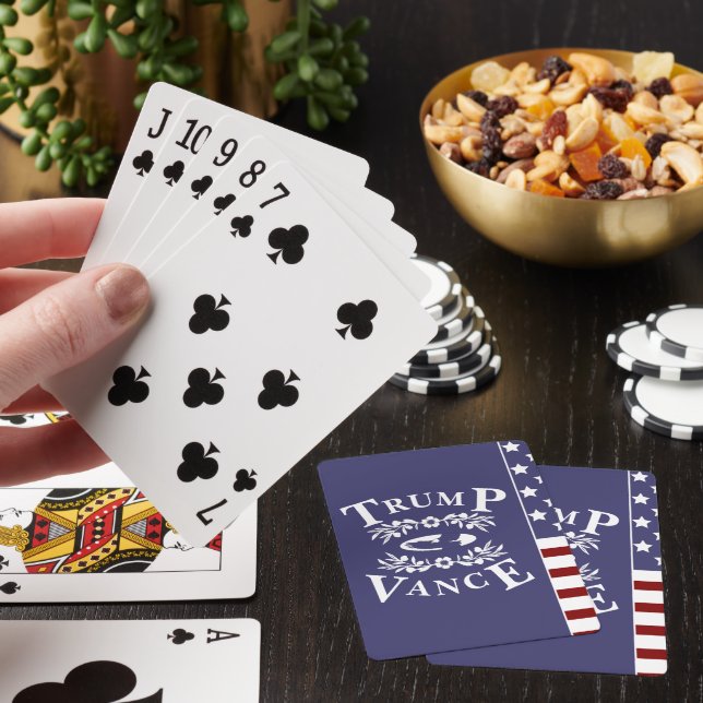 47 Trump Vance 2024 Playing Cards (In Situ)