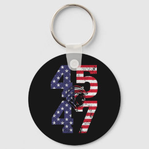 47 We The People 2024 Stand With American Flag 1  Key Ring
