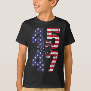 47 We The People 2024 Stand With American Flag 1  T-Shirt