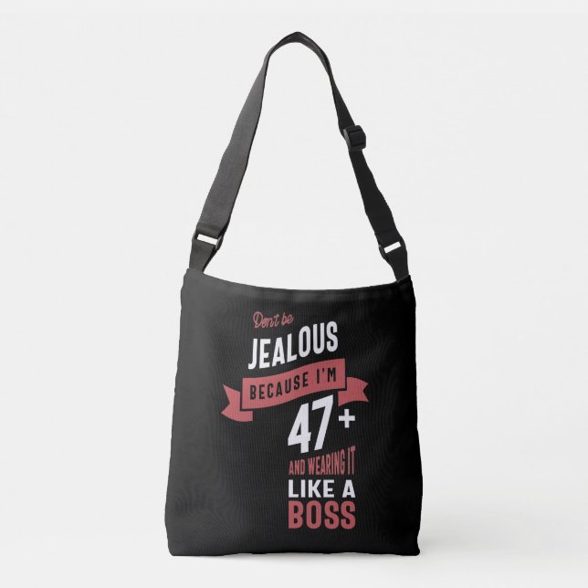 47 Years Old Birthday Gift Crossbody Bag (Front)
