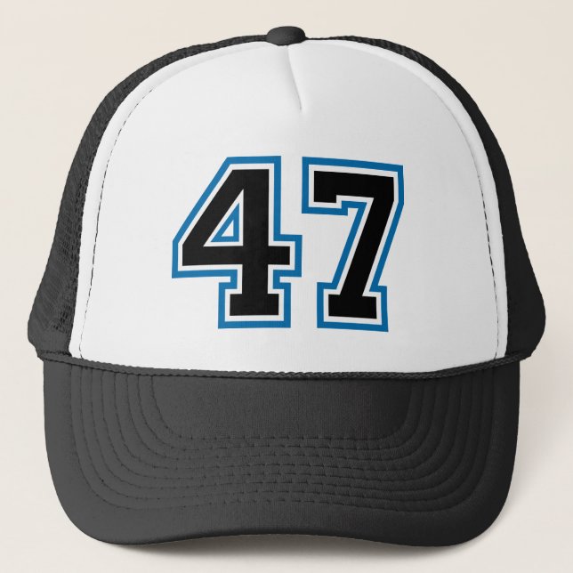 47th Birthday Party Trucker Hat (Front)