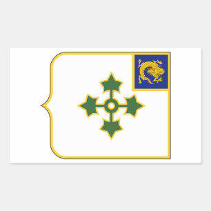 47th Infantry Regiment Rectangular Sticker