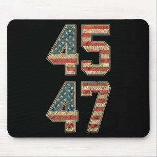47th President 45 47 Mouse Mat