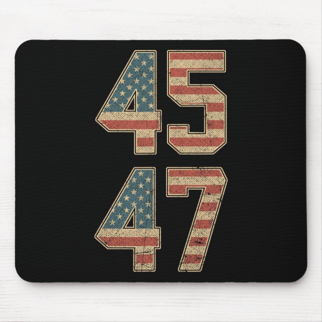 47th President 45 47  Mouse Mat (Front)