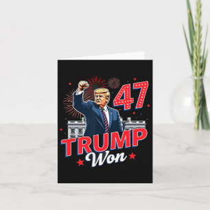 47th President Donald Trump Inauguration Day 5 Card