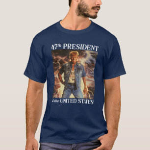 47th President Trump Retro Inauguration Day 2025 T-Shirt
