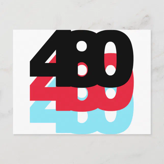 480 Area Code Postcard | Zazzle