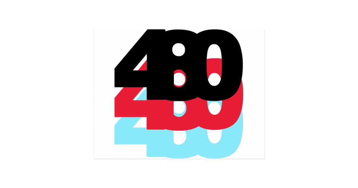480 Area Code Postcard | Zazzle.co.uk