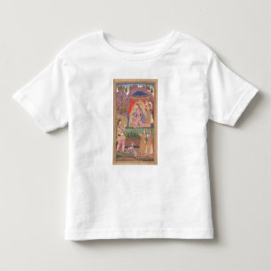 48.6/2 folio 138 Farhad recounts his adventures to Toddler T-Shirt