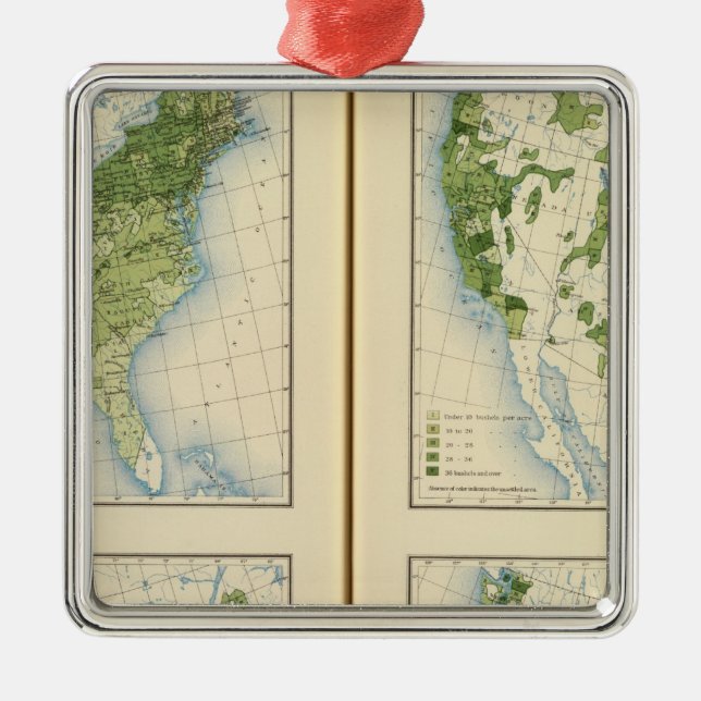 48 Oats 1890 Metal Tree Decoration (Front)