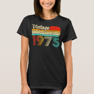 48 Year Old Birthday Vintage 1975 48th Birthday T-Shirt