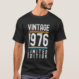 48 Years Old Vintage 1976 48th Birthday Decoration T-Shirt