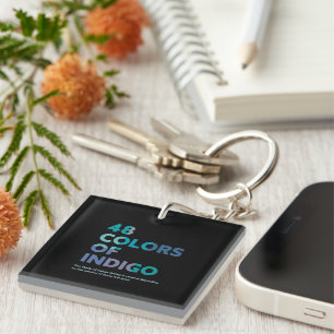 48COLORS OF INDIGO KEY RING