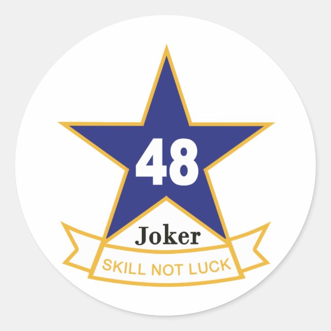 48th AHC Classic Round Sticker (Front)