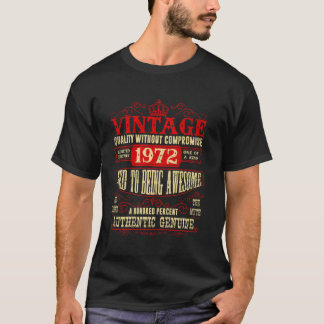 48th Birthday 48 Yrs Old Classic Vintage Made In T-Shirt