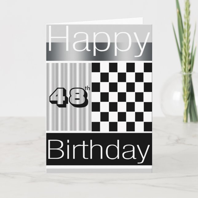 48th Birthday Card (Front)