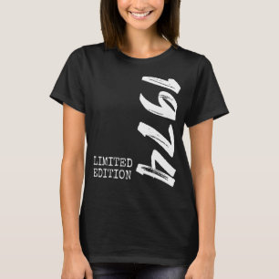 48th Birthday Ladies Mens 48 Years 1974 17 T-Shirt