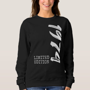 48th Birthday Ladies Mens 48 Years 1974 7 Sweatshirt