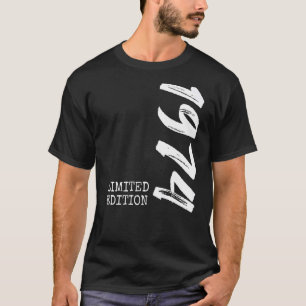 48th Birthday Ladies Mens 48 Years 1974 7 T-Shirt