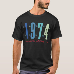 48th Birthday Ladies Mens 48 Years 1974 9 T-Shirt
