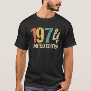 48th Birthday Ladies Mens 48 Years 1974 T-Shirt