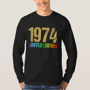 48th Birthday Ladies Mens 48 Years 1974 T-Shirt