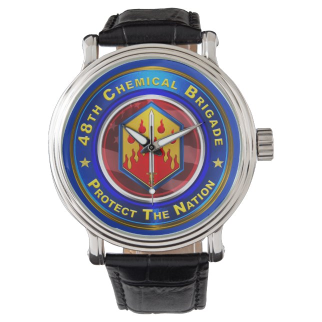 48th Chemical Brigade “Proven In Battle” Watch (Front)