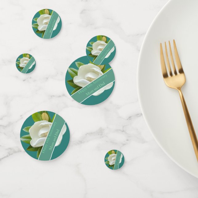 48th Wedding Anniversary Confetti (Group)