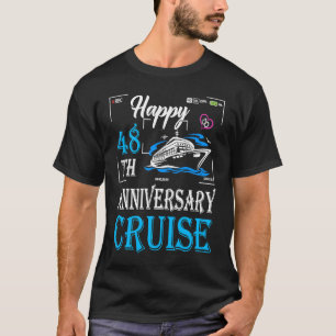 48th Wedding Anniversary Happy 48th Anniversary C T-Shirt