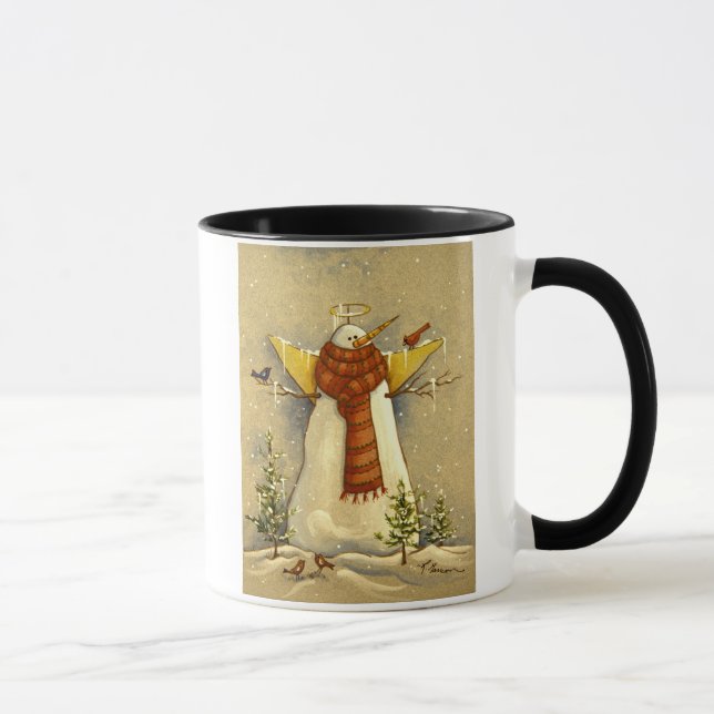4907 Snow Angel & Birds Mug (Right)