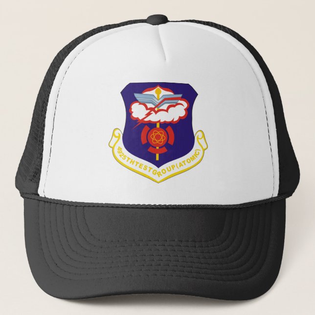 4925th Test Group (Atomic) Trucker Hat (Front)