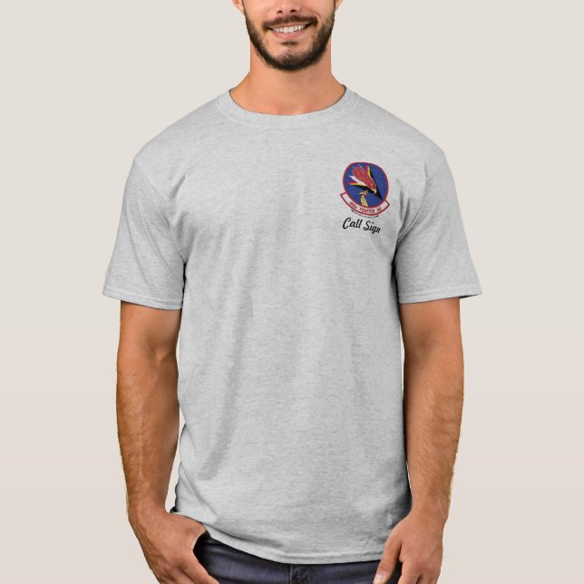492nd FS w/F-111 - Light coloured T-Shirt (Front)