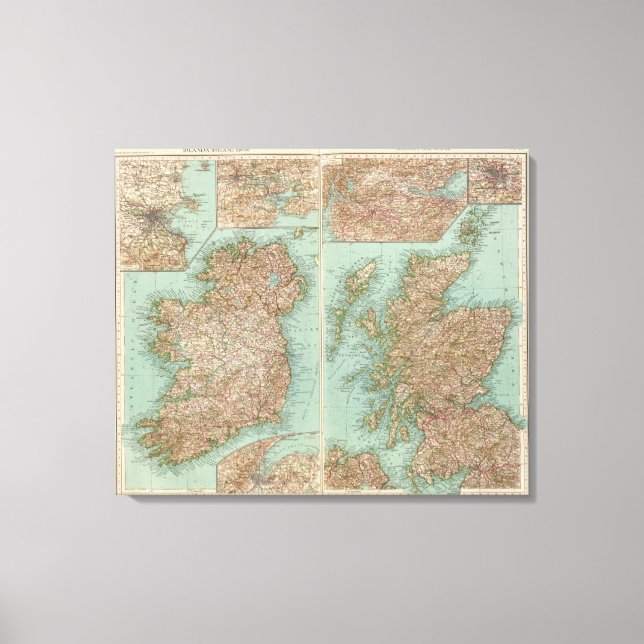 4950 Ireland, Scotland Canvas Print (Front)