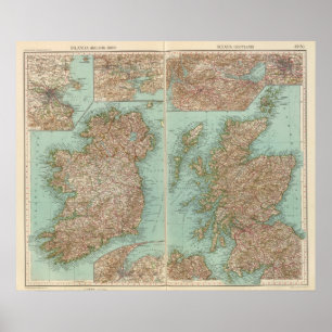 4950 Ireland, Scotland Poster