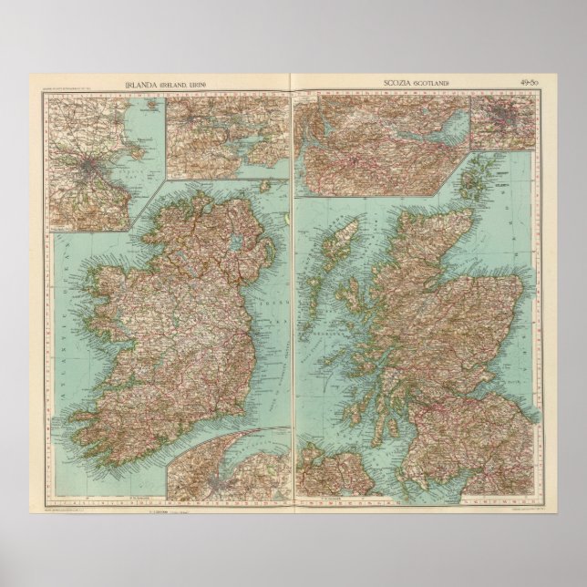 4950 Ireland, Scotland Poster (Front)