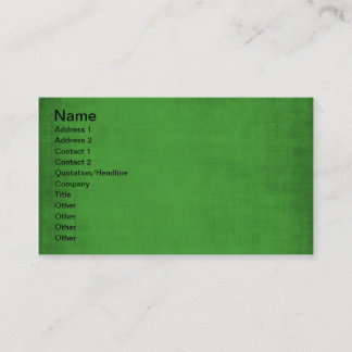 495_green-paper RICH GRASSY GREEN TEMPLATE TEXTURE Business Card