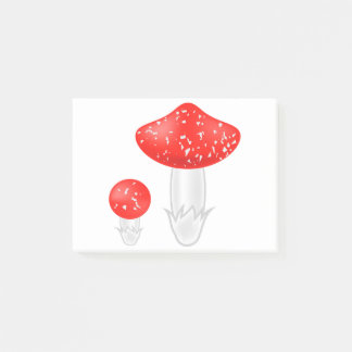 4991Poisonous Mushrooms Post-it Notes