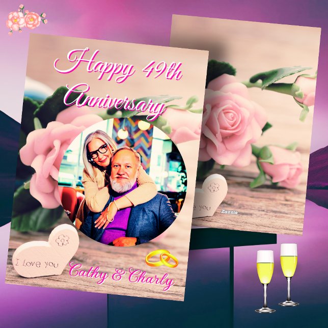 49 Years in Bloom, A Legacy of Love Card (Creator Uploaded)