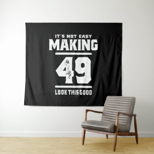 49 Years Old - 49th Birthday Funny Gift Tapestry