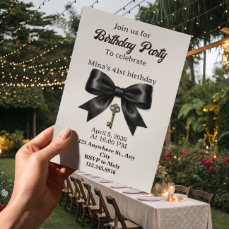 49th birthday invitation women