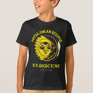 4.08.24 Total Solar Eclipse 2024 Syracuse York T-Shirt
