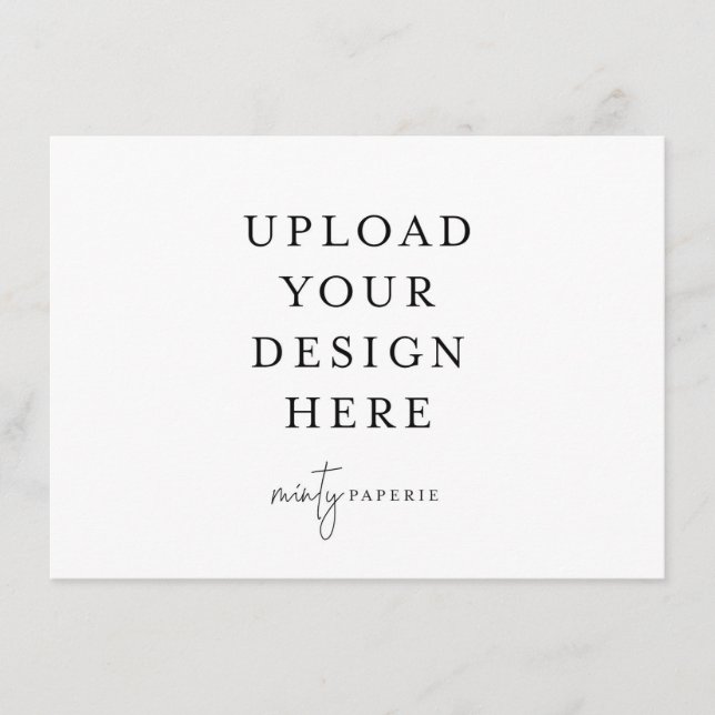 4.5" x 6.25" Enclosure Card - Landscape (Front)